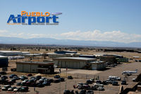 Pueblo Memorial Airport (PUB) - KPUB from the control tower - by Jeff Miller