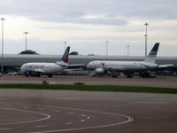 Manchester Airport, Manchester, England United Kingdom (EGCC) - On board MON1874 taxiing to the hold for 23L - by Guitarist