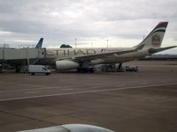 Manchester Airport, Manchester, England United Kingdom (EGCC) - On our way to 23L, looks like a hybrid Man City badge in its tail - by Guitarist