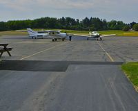 Birdsville Airport - Flight school planes at BVI - by Murat Tanyel