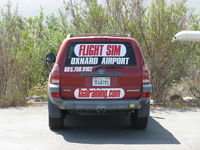 Santa Paula Airport (SZP) - Seen at SZP-Red Bird Flight Simulation Training-advertising vehicle based at OXR. - by Doug Robertson