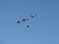 Camarillo Airport (cma) - Navions in formation flight over 26, Wings Over Camarillo Airshow 2012 - by Doug Robertson