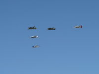 Camarillo Airport (cma) - Navions in formation flight over 26, Wings Over Camarillo Airshow 2012 - by Doug Robertson