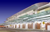 Richmond International Airport (RIC) - RIC Terminal from the upper level roadway. - by Chris Cunningham/RIC