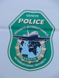 Geneva Cointrin International Airport, Geneva Switzerland (LSGG) - GVA POLICE - by Jean Goubet-FRENCHSKY