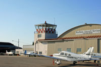 Monmouth Executive Airport (BLM) - Here is an overview of the older general aviation ramp at Monmouth Executive Airport (formerly Allaire).  The fancier biz jets are found in a newer area in the southeastern area. - by Daniel L. Berek