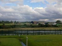 City Airport Manchester, Manchester, England United Kingdom (EGCB) - A very soggy Barton aerodrome, now known as city airport Manchester - by Guitarist