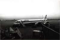 London Heathrow Airport, London, England United Kingdom (LHR) - Alitalia DC-8 at LHR,Mar.1970 - by metricbolt