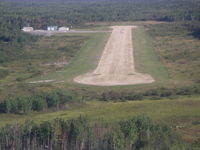 Bloodvein River Airport - Final for runway 36
 - by Tim Kalushka