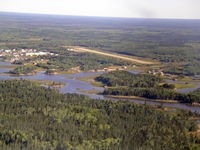 Bloodvein River Airport - Bloodvein Airport looking East - by Tim Kalushka