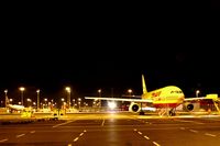 Leipzig/Halle Airport, Leipzig/Halle Germany (EDDP) - Night life on apron 5..... - by Holger Zengler