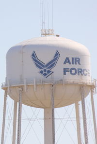 Mac Dill Afb Airport (MCF) - Air Force water tower - by Jim Donten