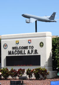 Mac Dill Afb Airport (MCF) - MacDill marquee - by Jim Donten