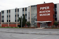 William T. Piper Memorial Airport (LHV) - The Piper Aviation Museum is the main attraction at the William T. Piper Memorial Airport, Lock Haven, PA, from which Mr. Piper's first Cubs took off. - by Daniel L. Berek