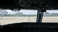Guangzhou Baiyun International Airport - follow me car  (Honda Fit) - by Dawei Sun