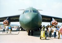 Stewart International Airport (SWF) - Lockheed C-141 Starlifter of the  183d Air Transport Squadron, Mississippi Air National Guard at the 1989 Stewart International Airport Air Show, Newburgh, NY - by scotch-canadian