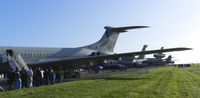 RAF Leuchars Airport, Leuchars, Scotland United Kingdom (EGQL) - A Line up of heavies at Leuchars airshow comprising of VC-10 XR808,KC-135 62-3576,KC-10 79-1712 & B-52 61-0031 - by Mike stanners