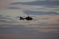 Swansea Airport, Swansea, Wales United Kingdom (EGFH) - Arriving at dusk. - by Roger Winser