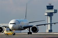 Leipzig/Halle Airport, Leipzig/Halle Germany (EDDP) - Arrival from Hong Kong on apron 4..... - by Holger Zengler