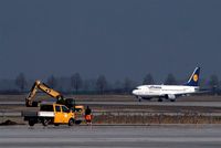 Leipzig/Halle Airport, Leipzig/Halle Germany (EDDP) - Sometimes I wish to have my bureau just there were the guy is..... - by Holger Zengler