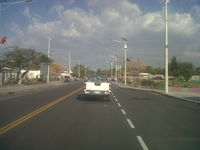 Port-au-Prince International Airport (Toussaint Louverture Int'l), Port-au-Prince Haiti (MTPP) - The Airport Main Road - by Jonas Laurince