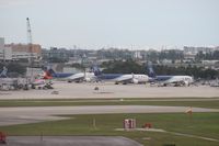 Miami International Airport (MIA) - LAN line up - by Florida Metal