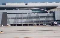 Miami International Airport (MIA) - It spells MIAMI on the glass - by Florida Metal