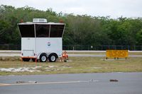 Plant City Airport (PCM) - Mobile Aircraft Control Cab at Plant City Airport, Plant City, FL - by scotch-canadian