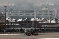Stuttgart Echterdingen Airport, Stuttgart Germany (EDDS) - View to military part of STR opposite to terminal buildings... - by Holger Zengler