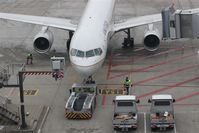Stuttgart Echterdingen Airport, Stuttgart Germany (EDDS) - At stand 15 a push-back ceremony is starting ... - by Holger Zengler