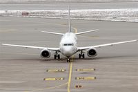 Stuttgart Echterdingen Airport, Stuttgart Germany (EDDS) - Along the yellow line to parking position... - by Holger Zengler
