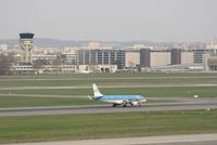 Toulouse Airport, Blagnac Airport France (LFBO) - West view and control tower, Toulouse-Blagnac Airport (LFBO-TLS) - by Yves-Q