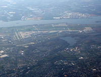 Philadelphia International Airport (PHL) - This is my first time seeing PHL from way, way up. - by Daniel L. Berek