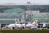 Frankfurt International Airport, Frankfurt am Main Germany (EDDF) - View to stand 116 in front of Terminal 2.... - by Holger Zengler