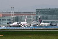 Frankfurt International Airport, Frankfurt am Main Germany (EDDF) - Still life in front of Terminal 2... - by Holger Zengler
