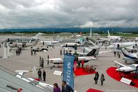 Geneva Cointrin International Airport - EBACE 2013 Static Display - by Carl Byrne (Mervbhx)