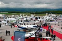 Geneva Cointrin International Airport - EBACE 2013 Static Display - by Carl Byrne (Mervbhx)