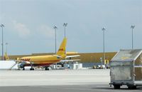 Leipzig/Halle Airport, Leipzig/Halle Germany (EDDP) - Apron 4 with DHL issue.... - by Holger Zengler