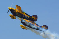 Sywell Aerodrome Airport, Northampton, England United Kingdom (EGBK) - G-PIII and G-IIIP displaying at AeroExpo 2013 - by Chris Hall