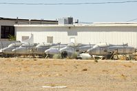 Mojave Airport (MHV) - Ex South African Air Force Impalas stored at Mojave Airport - by Terry Fletcher