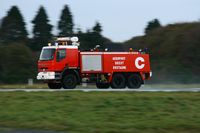 Brest Bretagne Airport, Brest France (LFRB) - Fire truck rwy 25L, Brest-Bretagne Airport (LFRB-BES) - by Yves-Q