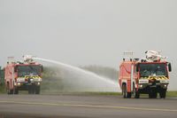 LFOA Airport - Fire Trucks Display, Avord Air Base (LFOA) - by Yves-Q