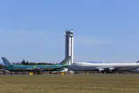 Snohomish County (paine Fld) Airport (PAE) - As seen from the Historic Flight Foundation site during the Sixth Annual Vintage Aircraft Weekend on August 31/13 - by Guy Pambrun