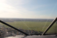 White Waltham Airfield Airport, White Waltham, England United Kingdom (EGLM) - Turning onto finals at White Waltham in G-PAXX - by Pete Hughes