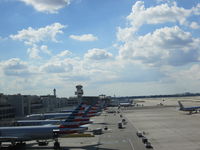 Miami International Airport (MIA) - View of the North Terminal, from the Sky Train, of the Miami International Airport - by Jonas Laurince