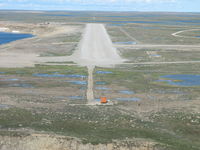 Cambridge Bay Airport - Short final runway 307T Cambridge Bay. - by Tim Kalushka