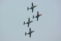 LOXZ Airport - Saab 105 Display by Austrian Air Force at Airpower13 - by Paul H