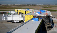 Dallas/fort Worth International Airport (DFW) - New gate construction at DFW - by Ronald Barker
