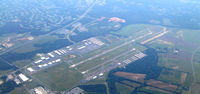 Manassas Rgnl/harry P. Davis Field Airport (HEF) - Overhead shot of Manassas Regional airport. GiveJet's  Washington, D.C. jet charter photo credit: <a href=http://www.jetcharterrewards.com/washington-dc.htm>GiveJet.com</a> - by GiveJet