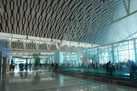 Hasanuddin Airport - Sultan Hasanuddin International Airport, Makassar, South Sulawesi - Indonesia. Interior of the Terminal building - by NN